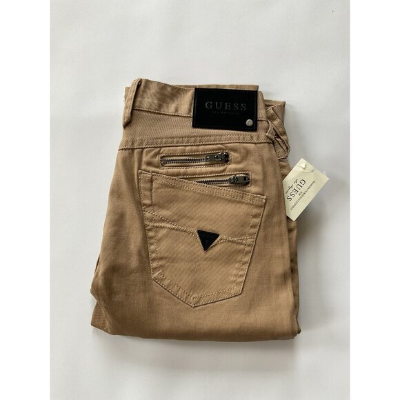 Guess Men's Harlem Coated Slim Straight Jeans Size 34X32 - Picture 1 of 12